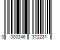 Barcode Image for UPC code 0000346372281. Product Name: ACEDS Glass and Tile Bit 3/8 In 3 3/4 In L GT500