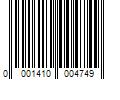 Barcode Image for UPC code 00014100047438. Product Name: Pepperidge Farm  Inc Pepperidge Farm Milano Double Milk Chocolate Cookies  7.5 oz Bag (15 Cookies)