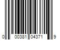 Barcode Image for UPC code 000381043719