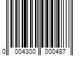 Barcode Image for UPC code 0004300000487
