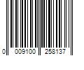 Barcode Image for UPC code 0009100258137. Product Name: Autolite AP3923 Platinum Spark Plug (4 Pack)