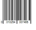 Barcode Image for UPC code 0010254007465. Product Name: RELIABILT 6-in W x 30-in H Kick Plate | 32303TNDLG