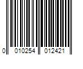 Barcode Image for UPC code 0010254012421