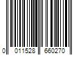 Barcode Image for UPC code 0011528660270