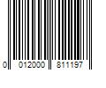 Barcode Image for UPC code 0012000811197. Product Name: Pepsi 6-Pack 16.9 oz Wild Cherry Pepsi