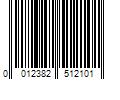 Barcode Image for UPC code 0012382512101. Product Name: Weiler Flap Disc 5 in. x 60 Grit 7/8 12000 RPM 98910
