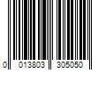 Barcode Image for UPC code 0013803305050. Product Name: Canon PIXMA TS6220 Wireless All-in-One Color Inkjet Printer