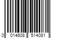 Barcode Image for UPC code 0014608514081. Product Name: American International Jerome Russell Punky Hair Colour  Ebony  3.5 Oz