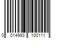 Barcode Image for UPC code 0014993100111. Product Name: WEBB MANUFACTURING 3-3/4  x 4-3/4  x 1/2  Webb Abrasives HPF Webb Abrasives Hand Pad  Fine