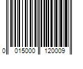 Barcode Image for UPC code 0015000120009