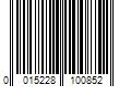 Barcode Image for UPC code 0015228100852. Product Name: ALBERTO CULVER/UNILEVER Aphogee Shampoo for Damaged Hair  16 oz