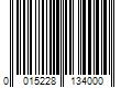 Barcode Image for UPC code 0015228134000. Product Name: Aphogee Pro-Vitamin Leave-In Conditioner  8 oz