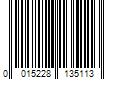 Barcode Image for UPC code 0015228135113. Product Name: APHOGEE KERA RECONSTRUCTOR 8 OZ