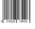 Barcode Image for UPC code 0015228135403. Product Name: Atlas Ethnic KAB Brands ApHogee Shampoo  12 oz