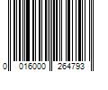 Barcode Image for UPC code 0016000264793
