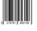 Barcode Image for UPC code 0016751953106. Product Name: Kent International Inc Goodyear 26  x 1.9 -2.3  Heavy Duty Bike Tube  Tire Levers Included