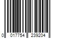 Barcode Image for UPC code 0017754239204