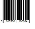 Barcode Image for UPC code 0017800190084. Product Name: NestlÃ© Purina PetCare Company Purina Cat Chow Chicken Flavor Dry Cat Food for Senior Cats  3.15 lb Bag