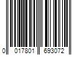 Barcode Image for UPC code 0017801693072. Product Name: Feit Electric 40-Watt Equivalent T8 Intermediate E17 Base Microwave Appliance LED Light Bulb, Warm White 3000K