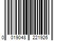 Barcode Image for UPC code 0019048221926