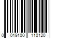 Barcode Image for UPC code 0019100110120. Product Name: KAO USA INC. Jergens Hand and Body Lotion  Oil-Infused Shea Butter Deep Conditioning Moisturizer  with Pure African Shea Butter for Visibly Radiant Skin  16.8 Oz