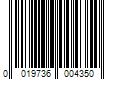 Barcode Image for UPC code 0019736004350. Product Name: MOXIE 24-Pack Microfiber Cloth | W-00435-24