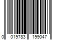 Barcode Image for UPC code 0019783199047. Product Name: Haggar Mens Iron Free Premium Straight Fit Flat Front Khaki Pant, 36 34, Black