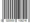 Barcode Image for UPC code 0020000108216