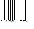 Barcode Image for UPC code 0020066172589. Product Name: Rust-Oleum Universal Spray Paint