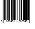 Barcode Image for UPC code 0020451680545