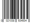 Barcode Image for UPC code 0021038534534. Product Name: Toro Low-Pressure Tap Timer