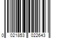 Barcode Image for UPC code 0021853022643