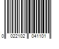 Barcode Image for UPC code 0022102041101. Product Name: Allied Precision Industries Water Wiggler