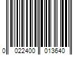 Barcode Image for UPC code 0022400013640. Product Name: Tresemme Flawless Curls Non-Aerosol Hair Spray  10 oz