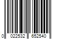 Barcode Image for UPC code 0022532652540. Product Name: Unbranded Kimberly Queen Fern, KQ10