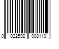 Barcode Image for UPC code 0022592008110