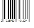Barcode Image for UPC code 0023063101200