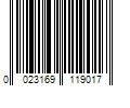 Barcode Image for UPC code 0023169119017. Product Name: Electrolux Dirt Devil Style U Premium Allergen Bag Pkg