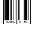 Barcode Image for UPC code 0023402087103