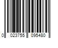 Barcode Image for UPC code 0023755095480