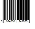 Barcode Image for UPC code 0024000249955