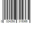 Barcode Image for UPC code 0024258315365. Product Name: Waterford Lismore Photo Frame