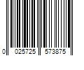 Barcode Image for UPC code 0025725573875. Product Name: Franklin Sports 4 X3  Blackhawk Pop Up Soccer Goal Set with Carry Bag