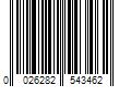 Barcode Image for UPC code 0026282543462. Product Name: Shop-Vac USA 5430018 1.25 x 1.5 in. Lighted Crevice Tool
