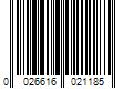 Barcode Image for UPC code 0026616021185