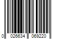 Barcode Image for UPC code 0026634069220