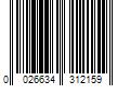 Barcode Image for UPC code 0026634312159. Product Name: Amerock Arrondi Single Post Toilet Paper Holder