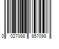 Barcode Image for UPC code 0027088857098. Product Name: LEVOLOR Trim+Go 3.5-in Slat Width 45.5-in x 84-in Cordless Crown White Room Darkening Vertical Blinds | LVVC0D3508401D
