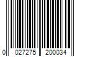 Barcode Image for UPC code 0027275200034. Product Name: Auromere Herbal toothpaste  Mint Free  4.16 Oz