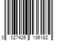 Barcode Image for UPC code 0027426136182. Product Name: Minwax Wood Putty Ebony Oil-based Wood Putty in Black | 13618000